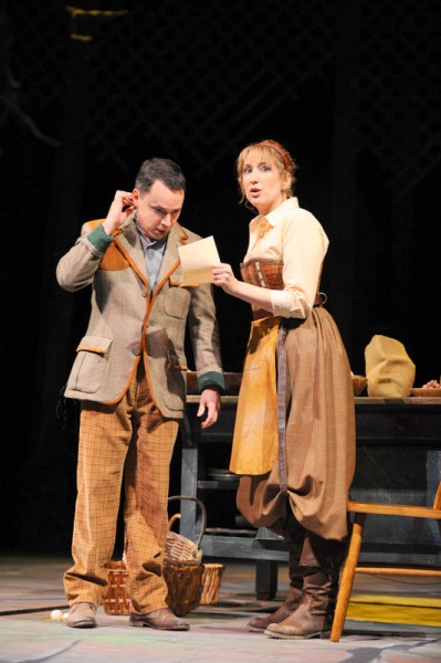 The Baker (Mark Price) and his wife (Courtney Balan